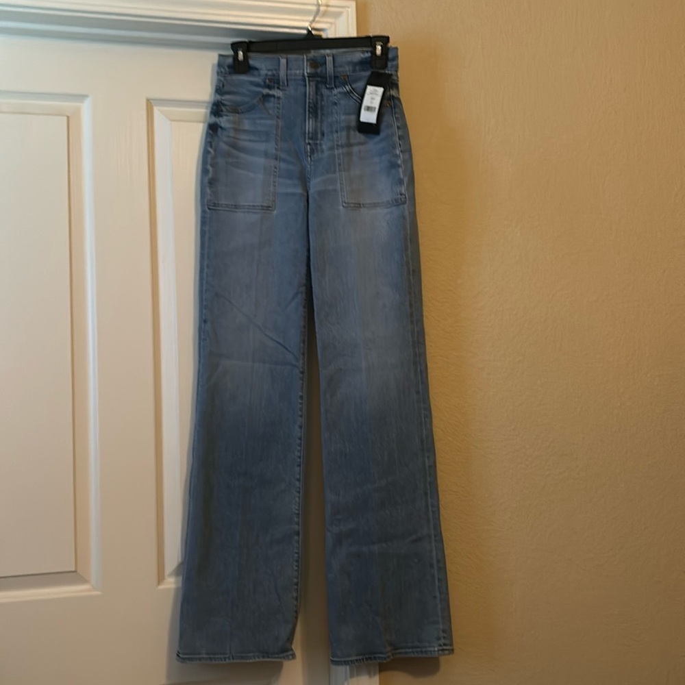 Veronica beard wide leg jeans - high rise
